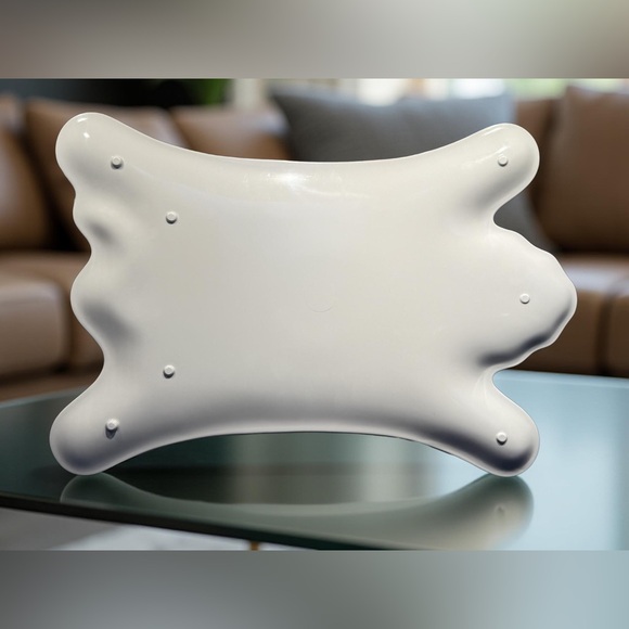 Bella Lux NWT Stunning Melamine Huge Leopard Animal Print Tray 14.5” x 22” - Picture 5 of 6